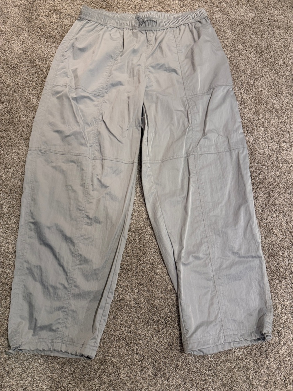 wild fable Light Gray Pants with Elastic Waist
